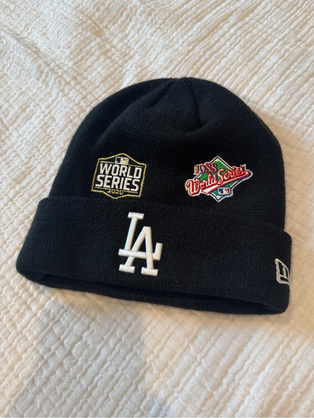LA Dodgers stocking hat